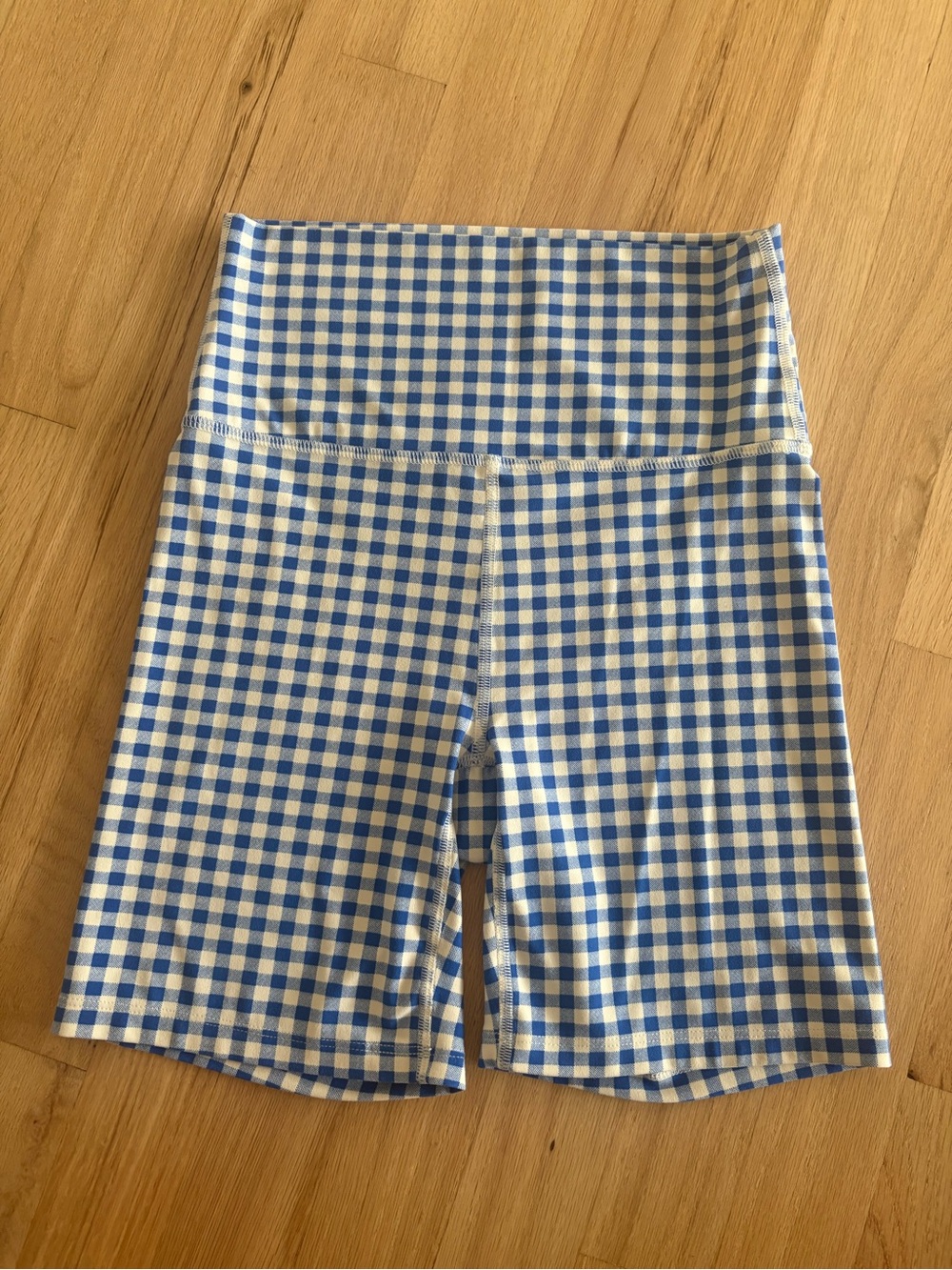 All in Motion Gingham Bike Shorts